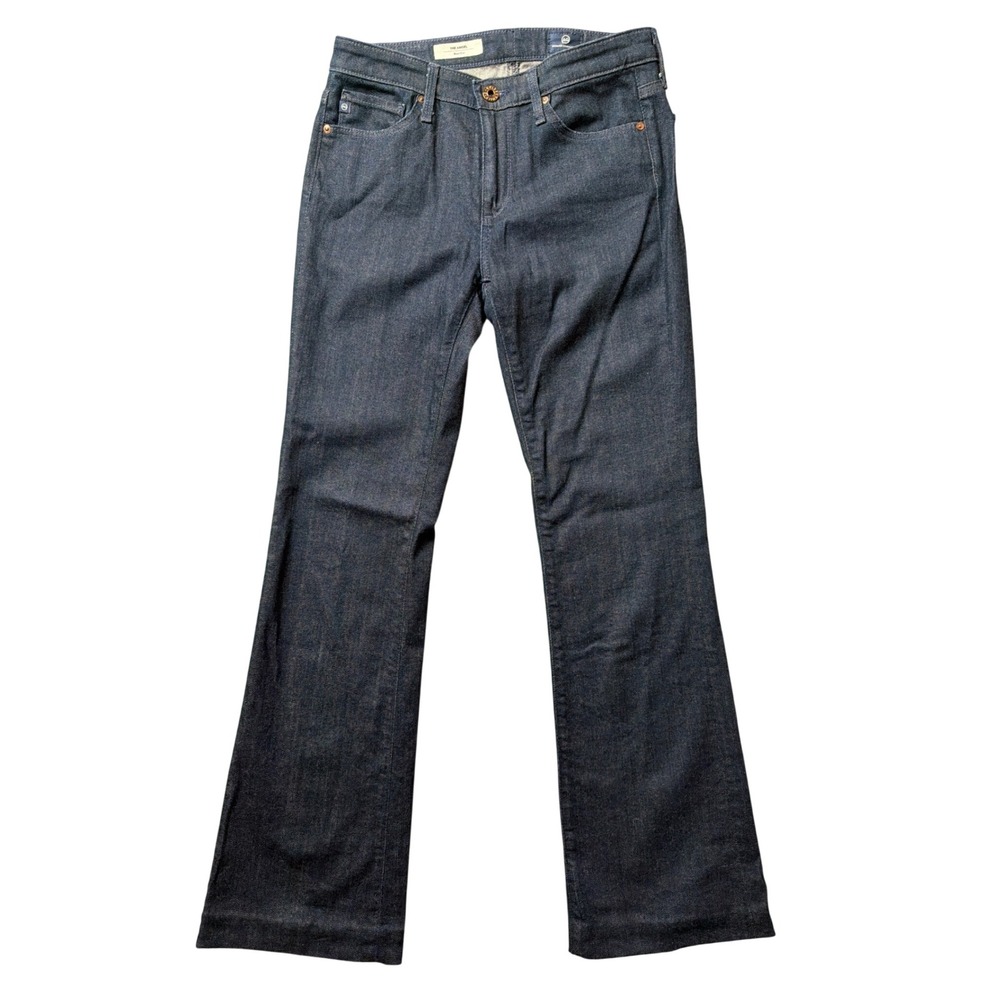 AG Adriano Goldschmied Jeans Womens 26R The Angel Boot Cut Dark Indigo Denim